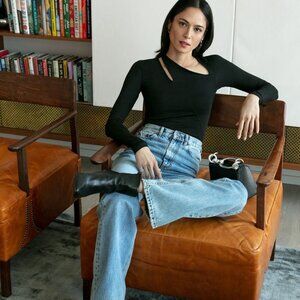 Marcella NYC Briar Top Black Size Large